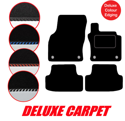 Deluxe carpet car mats - deluxe, to